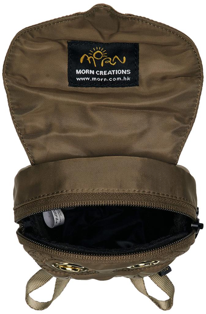 [MORN CREATIONS] Owl Pouch OW-105 Brown