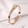 1PCS Cuffs Bracelets for Women Stainless Steel Fashion Jewelry Accessories