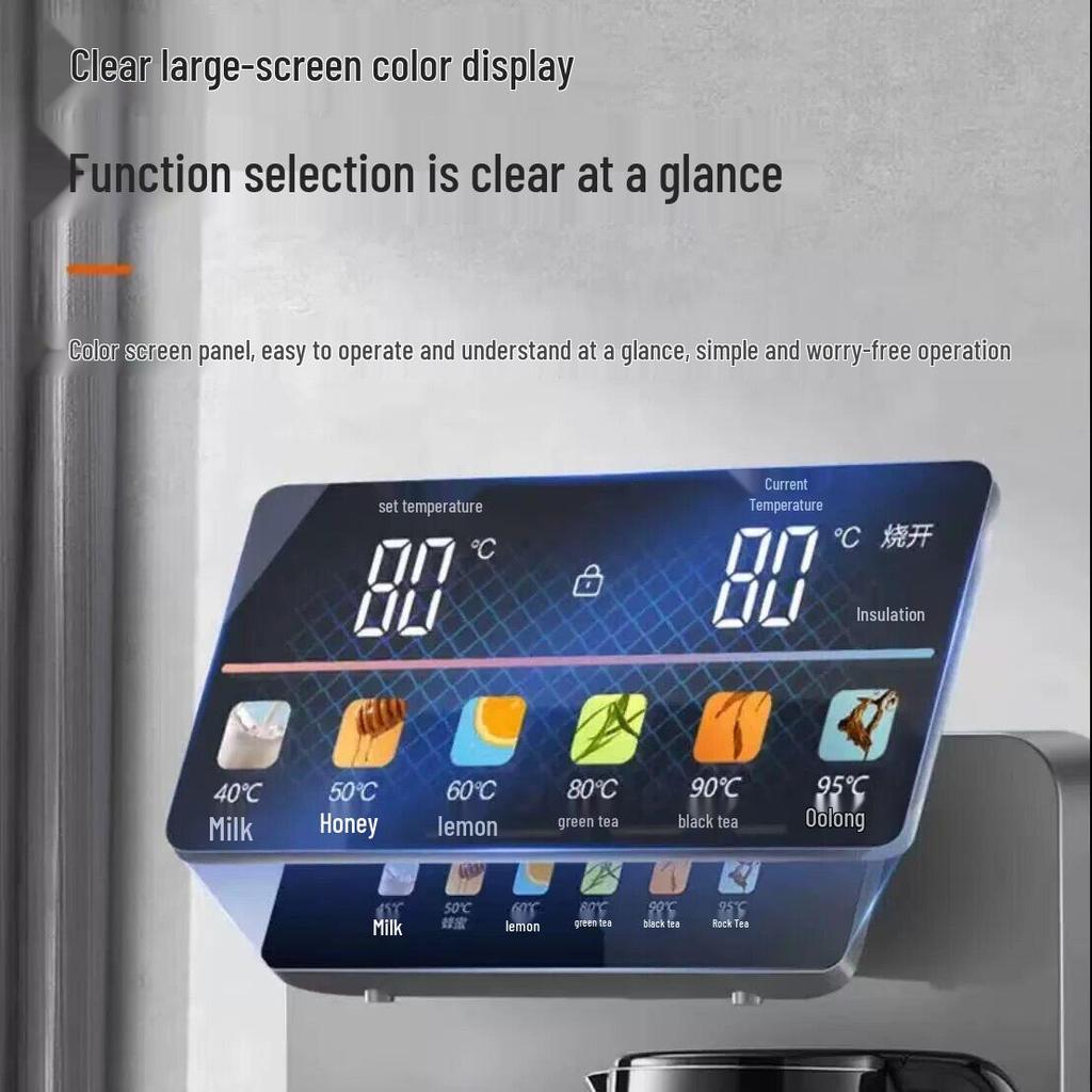 Supor SW-CBJ52 Tea Bar Smart Water Dispenser, Bottom-Loading, Warm & Hot Water for Home Use