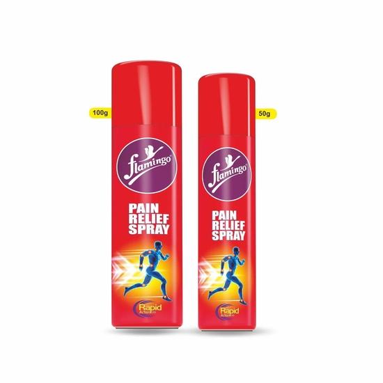 

Спрей для облегчения боли Flamingo 100 г с Спрей для облегчения боли Flamingo 50 г