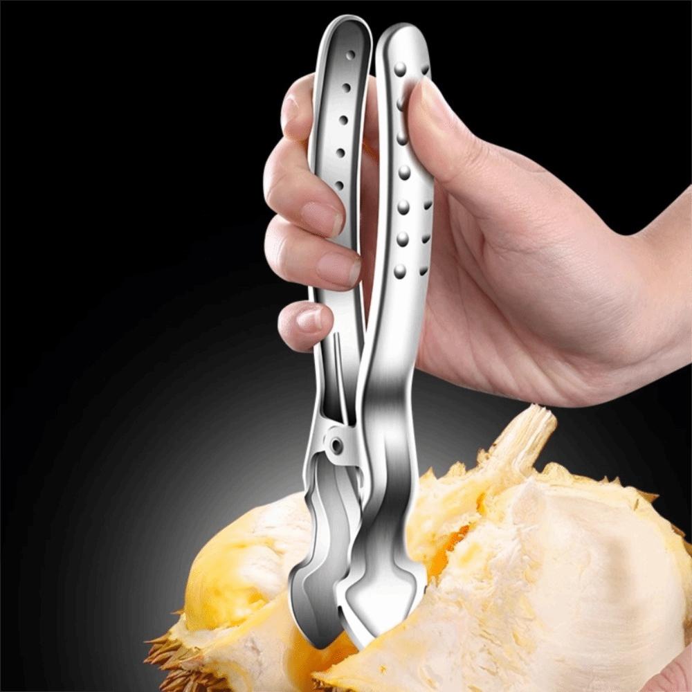 304 Stainless Steel Durian Shell Opener Anti-slip Handle Durian Shell Cracker Supermarket