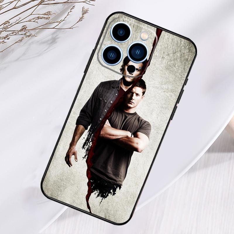 Supernatural Dean Sam Winchester Phone Case For iPhone 17 Pro Max 16 14 13 12 11 15 Pro Max Plus 12 13 Mini 16e 17 Air Cover