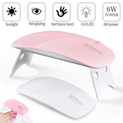 ROHWXY SUNUV SUN Mini Nail Dryer LED UV Lamp Micro USB Gel V SUN Mini Nail Dryer UV Gel Polish Curing LED Lamp Portable