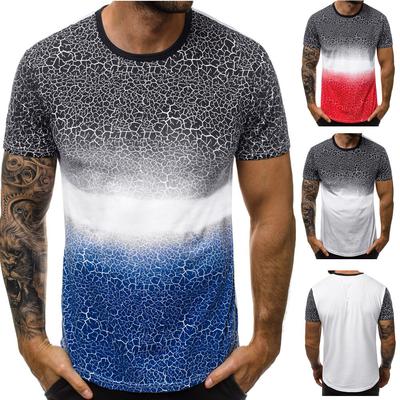 Lies Mens Printed Vest Sports Tank-Top Tee Leisure T-Shirt Sleeveless Shirts