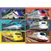 Epoch 42/56/63 Piece Children's Puzzles Are Fast! Shinkansen (18.2 X 25.7 Cm) 62-014 3 Types of P...