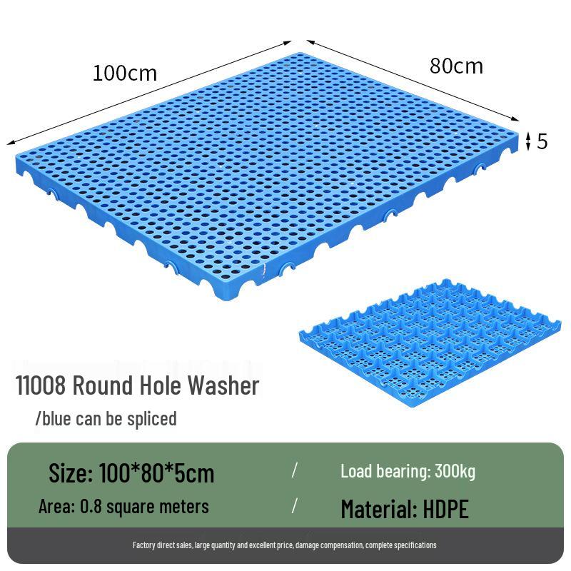 Vodotěsná plastová paletová mřížková podlahová rohož pro domácí mazlíčky a sklady