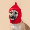 New Style Dog Hat Winter Warm Pet Cap Solid Color Dog Hat Drawstring Adjustment Casual Pet Headgear Adorable Headwear