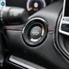 For Jeep Compass  -  Carbon Fiber Interior Gear Box / Engine Push / Glass Lift Button / Air AC Control Panel Cover Trim