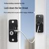 Multi-Functional No-Punch Window & Door Lock, Childproof Refrigerator & Drawer Lock