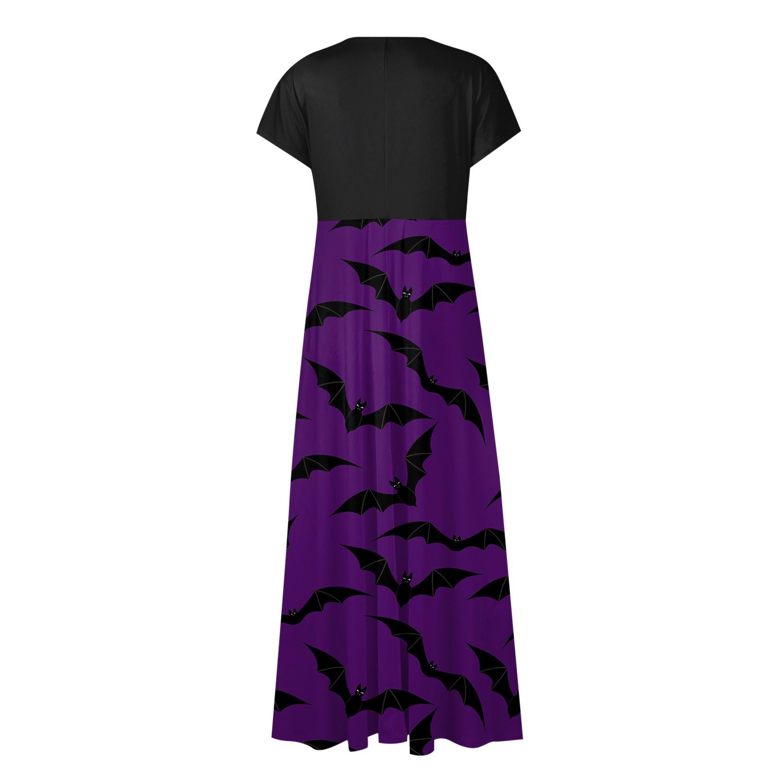 Женское длинное платье Платье макси Повседневное платье Повседневное платье с короткими — фото 4