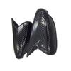 1Pair Carbon Fiber Look OX Horn Side Mirror Cover Cap For Kia Forte K3 2013-2018