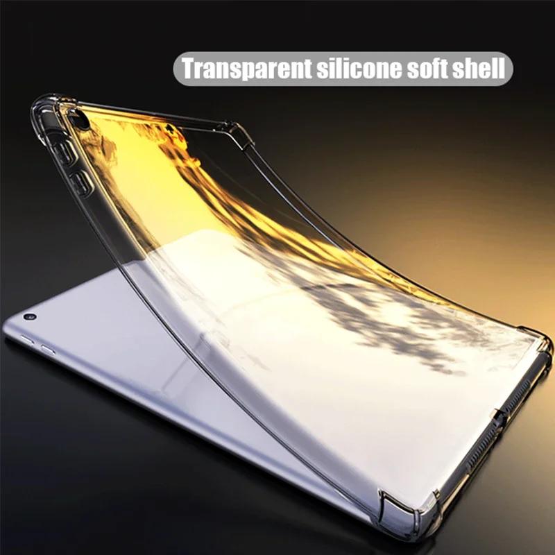 Tablet case for Samsung Galaxy Tab A 8.4" 2020 Silicone soft shell TPU Airbag cover Transparent protection capa for SM-T307U (V)