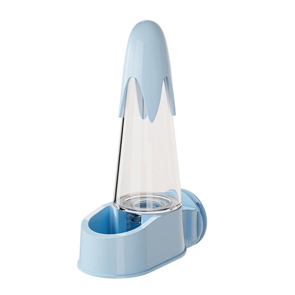 Clear Plastic Bird Water Feeder Automatic Water Bottle for Cockatiel and Lovebird Easy To Clean Maintain for Small Pet