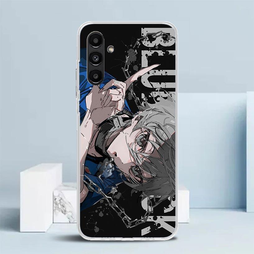 Blue Lock Nagi Seishiro Cover for Samsung Galaxy A17 A37 A57 A16 A26 A36 A56 A15 A14 A55 Phone Case A13 A53 A25 A35 A24 A34 A23