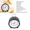 Silent Non-Ticking Alarm Clock Round Table Clock Simple Travel Alarm Clock  For Bedroom