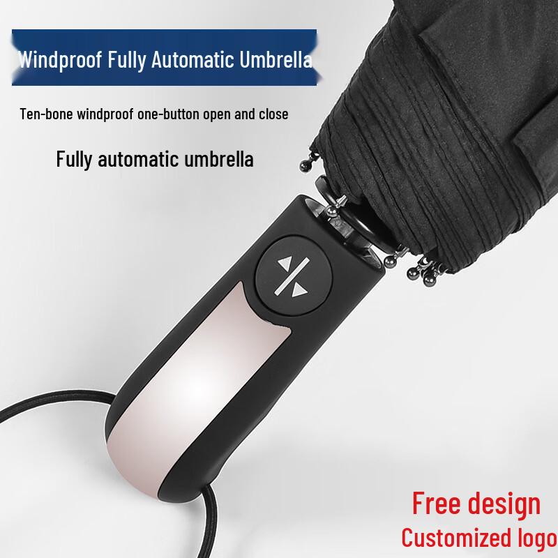 Hanyou Fully Automatic 8-Rib Folding Umbrella