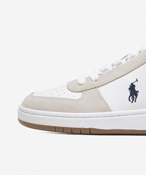 Polo Ralph Lauren Court Pony Sneakers - Weiß MAPSFTW0CT20117-100