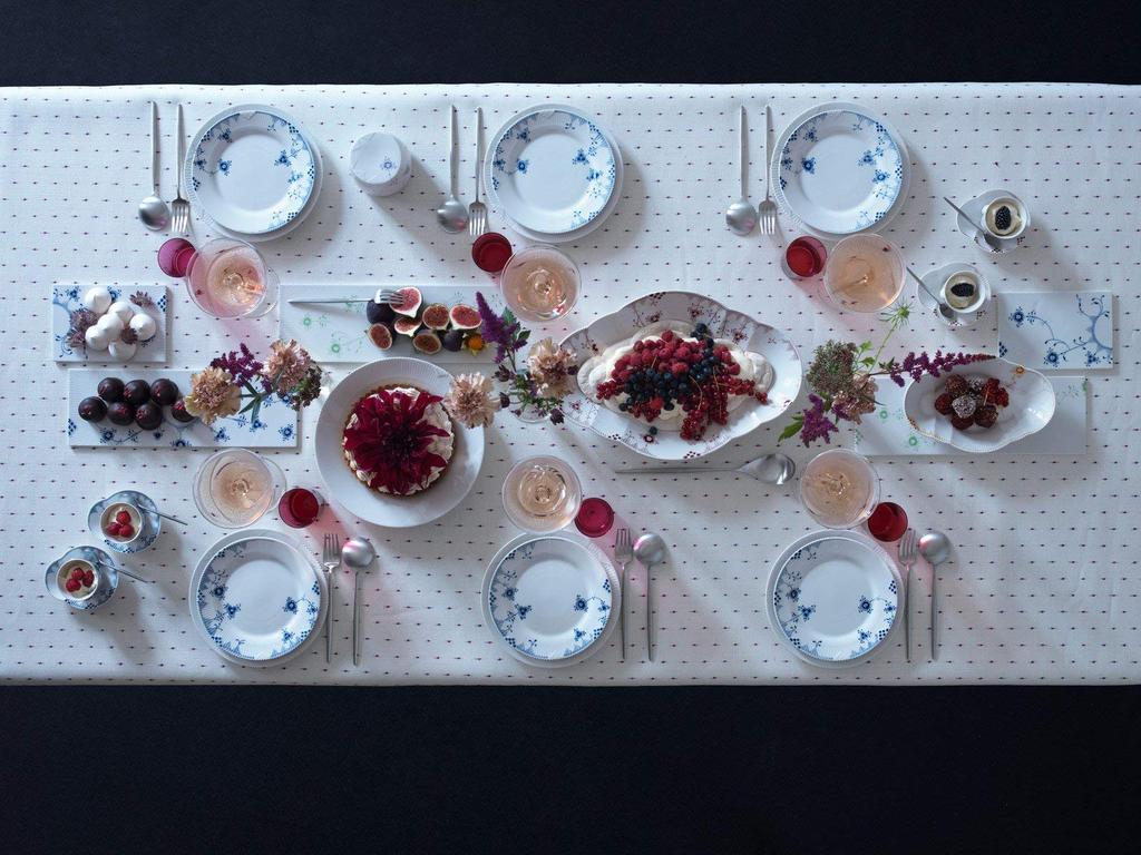 Importierte Royal Copenhagen Blue Elements Tasse 250 ml Paar Hochzeitsgeschenk 1017047 Weiß [Reguläres Produkt]