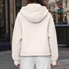Neue Damen Kapuzen-Reißverschlussjacke für Herbst Winter Freizeit-Oberbekleidung
