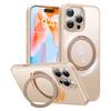 Case for iPhone 16 Pro - TPU+PC, Rose Gold, MagSafe