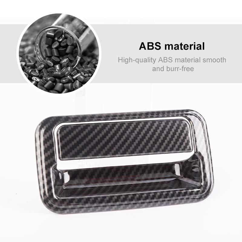  Tailgate Handle Shell Decoration Stickers For Suzuki Jimny 2012-2017 Car Interior Accessories