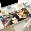 Tapis de Souris Gaming Large Naruto Power Storm Base en Caoutchouc Antidérapante Tapis de Bureau Imperméable Pour Bureau PC Ordinateur Portable