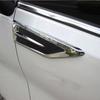 For Toyota Alphard Vellfire 30 Series 2016-    ABS Chrome Shark Gill Trim Strip Special Leaf Plate Bright Strip