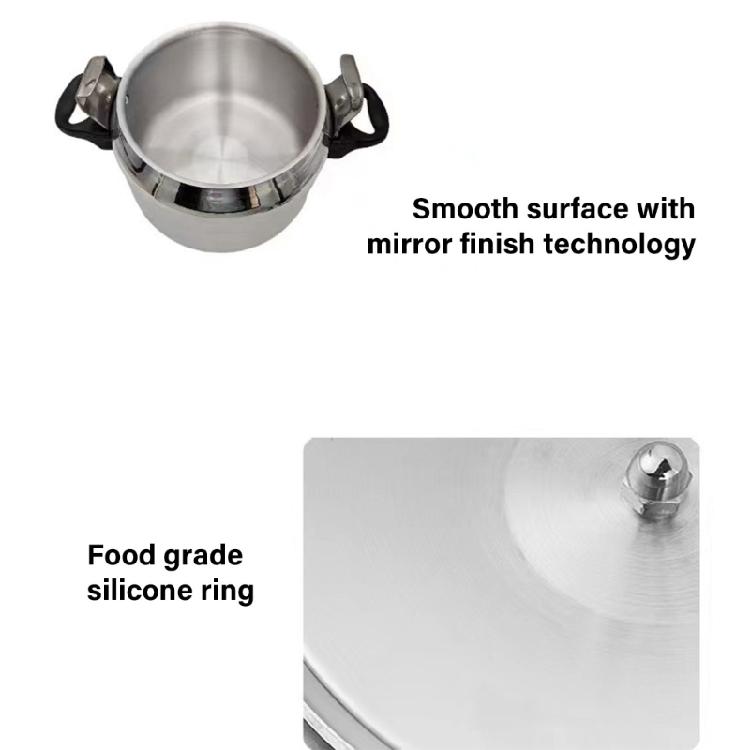 Fornello a Gas Pentola a Pressione Efficiente dal Punto di Vista Energetico Alluminio Blocco di Sicurezza Pentole Strumento da Cucina Forniture per la Preparazione dei Pasti