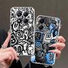 Graffiti Black Soft Phone Cover Case for Xiaomi Redmi Note 14 Pro Plus 12 A4 13C 12S 9 10 11S 11 10S Note 13 14C