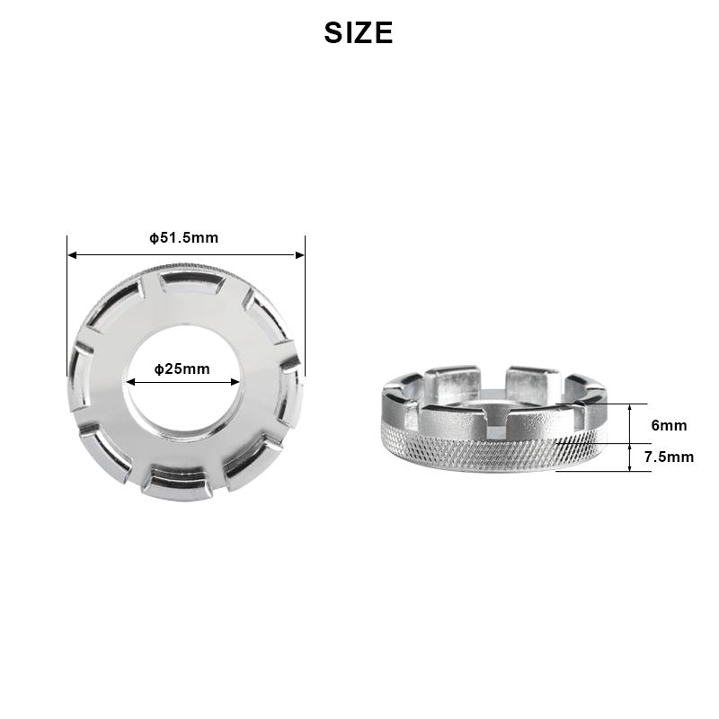 Bike Spoke Nipple Wrench Portable Hand Bicycle Wheel Rim Adjuster Spanner 8 Way Durable MTB Repair Tool Cycling Accessories