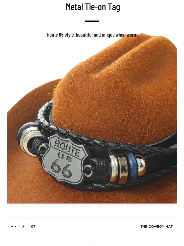 Weilai Auto Nomi Roboter Handgefertigter DIY Strohhut für ES6/ES8 Innendekoration