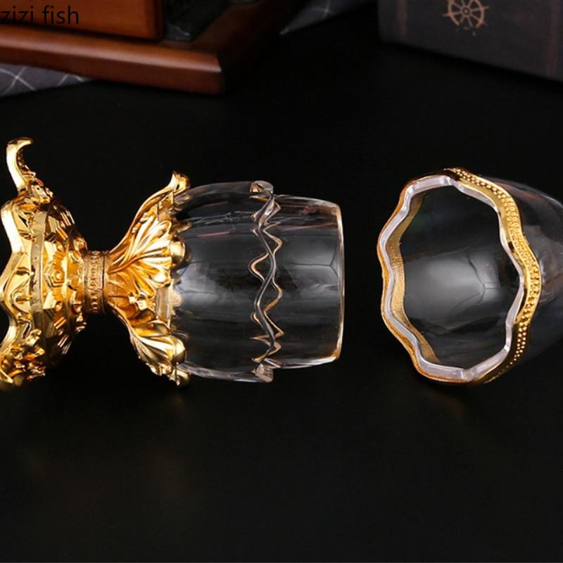 Egg Shaped Toothpick Holder Metal Toothpick Tube Acrylic Cover Plastics Toothpicks Box Storage Jar Organizer Storage Box