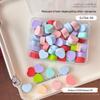 Nail Art Sponge: Professional Small Square Blending Tool for Gradient Blush and High-Density Cotton Application