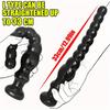 Long Anal Plug and Beads with Suction Cup Butt Plug SM Simulation Dildo Vaginal Anal Masturbation Sex Toys Men Prostate Massager