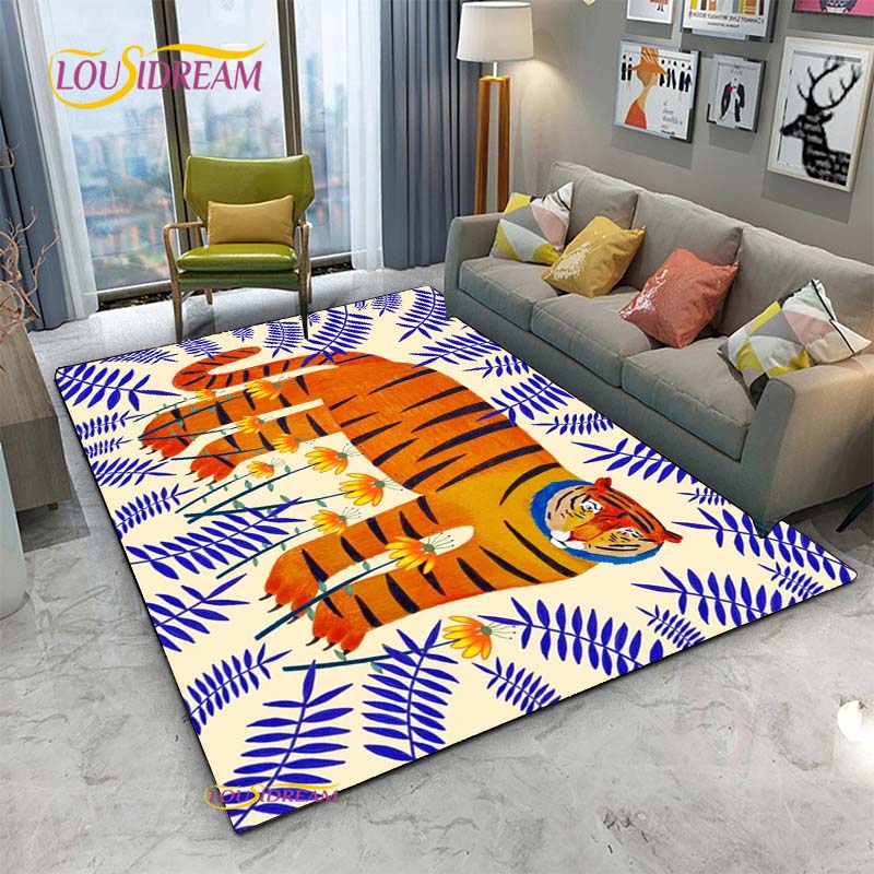 Ancient Egyptian Abstract Carpet for Living Room Bedroom Rug Kitchen Door Kids Unslip Floor Mats Photography Props Alfombra Rug