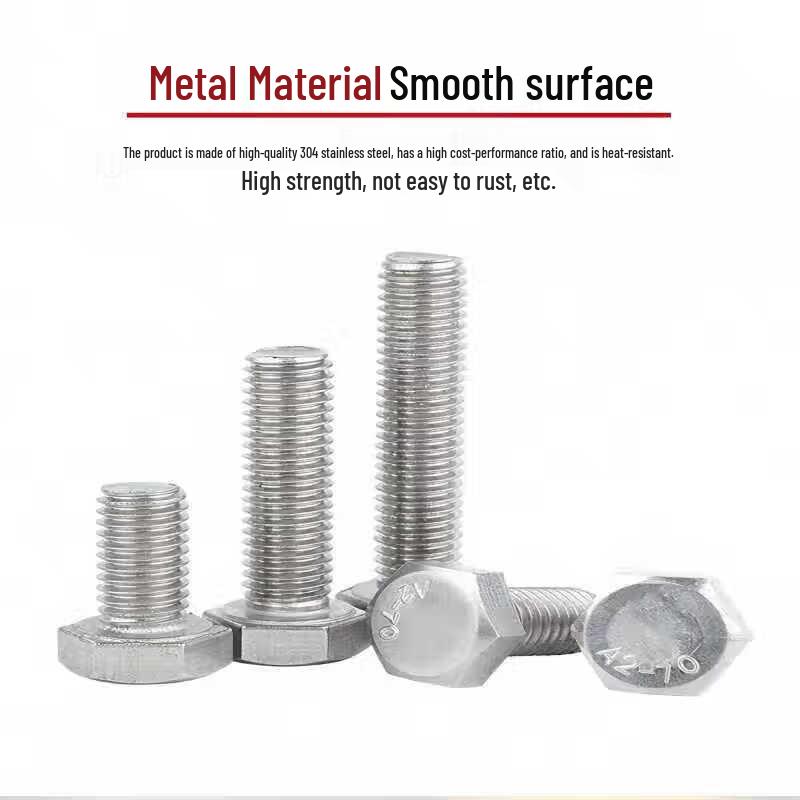 Guanshi 304 Stainless Steel Bolt M12x80