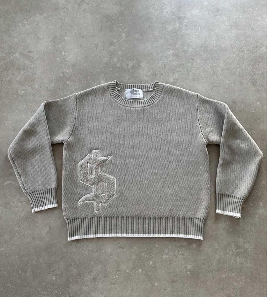 Unisex Europäischer Lässiger Locker Geschnittener Pullover mit Langen Ärmeln und Rundem Halsausschnitt für Herbst und Winter
