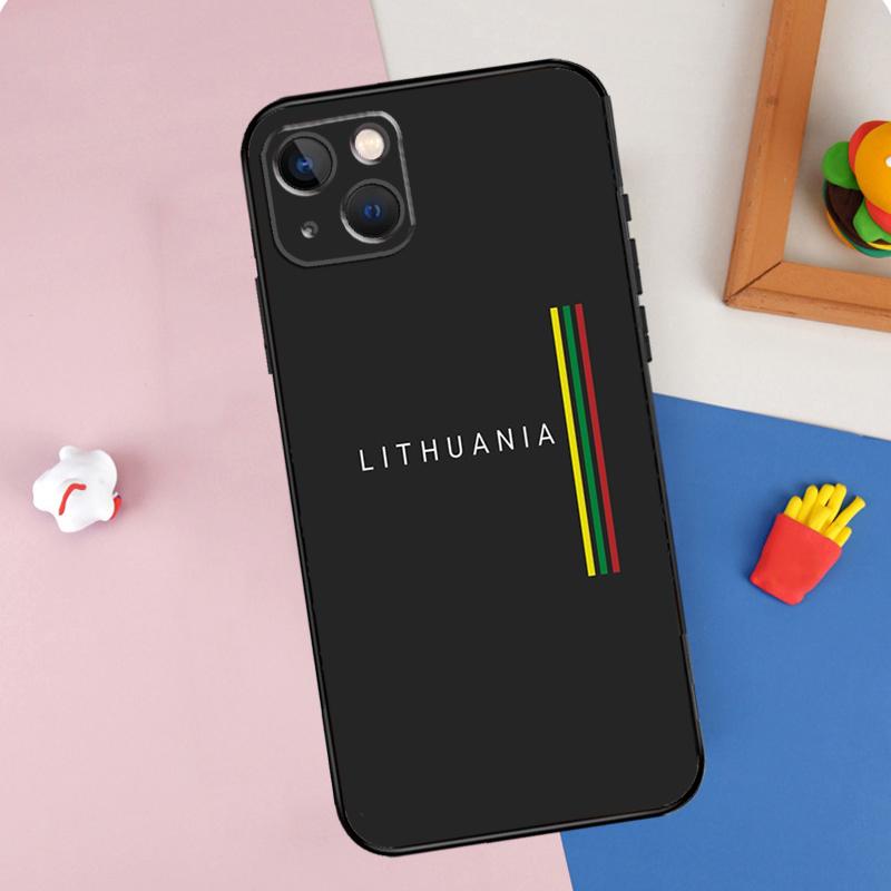 

Lithuania Flag Phone Case For iPhone 16 Pro Max 11 12 13 14 15 Pro Max Mini XR 15 16 Plus 16e Cover Shell iPhone 11 Pro