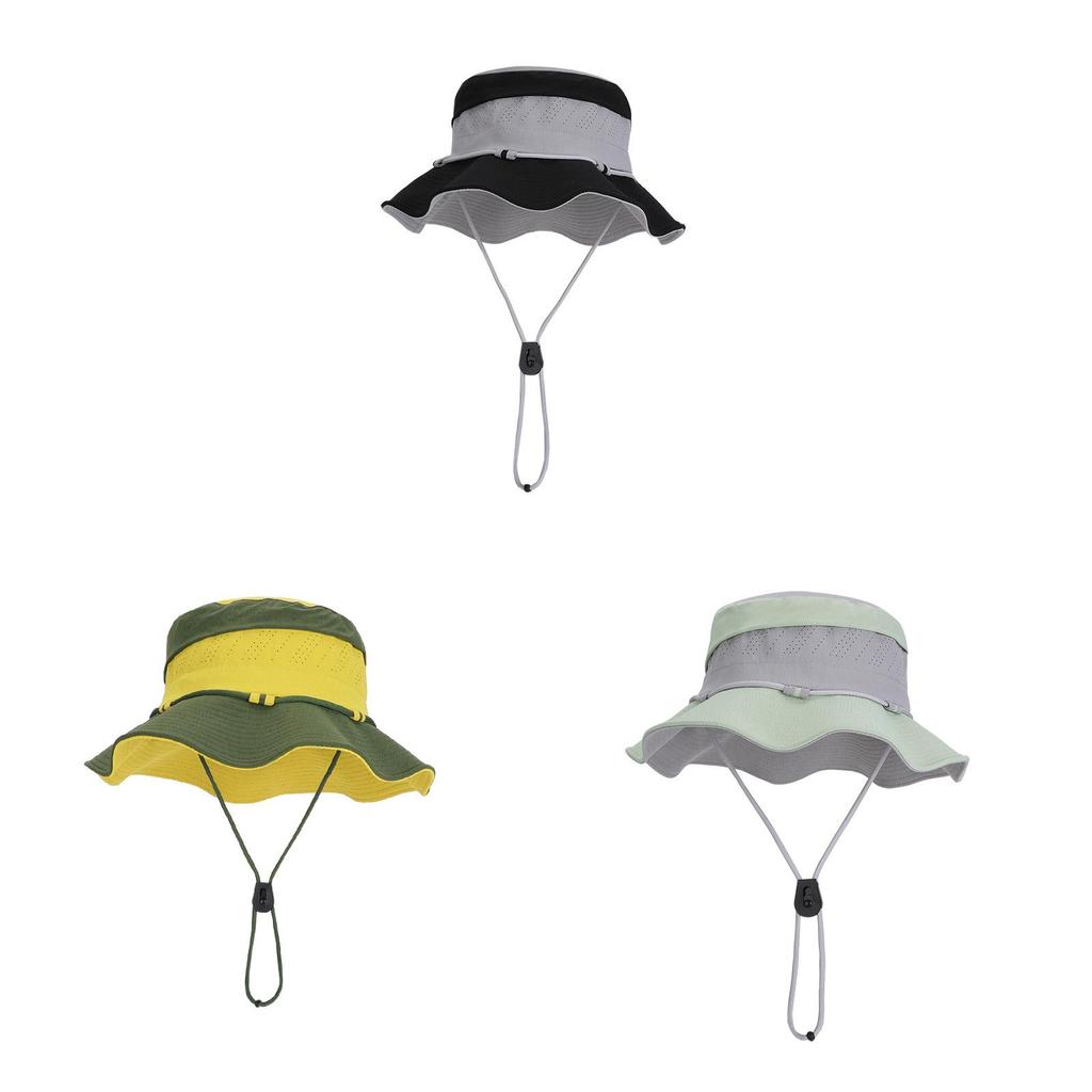 Summer Foldable Sun Hat With Wide Brim For Outdoor Men And Women