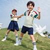 Children's Pure Cotton School Uniform Set for Summer, Spring & Autumn