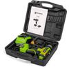 Cordless Impact Drill - FIELDMANN - 20V - 2Ah Battery - 35 Nm - Quick Charger and Case Included