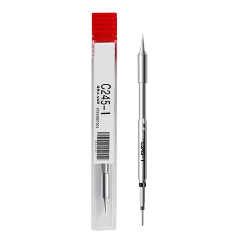 Wide Compatibility Soldering Iron Tips C210/T245 Series Suitable for Different Brands of Welding Stations Simple Installation