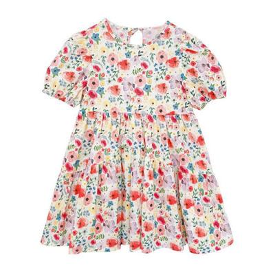 1-7 Years Children Girls Long Dress Summer Girls' Floral Dress