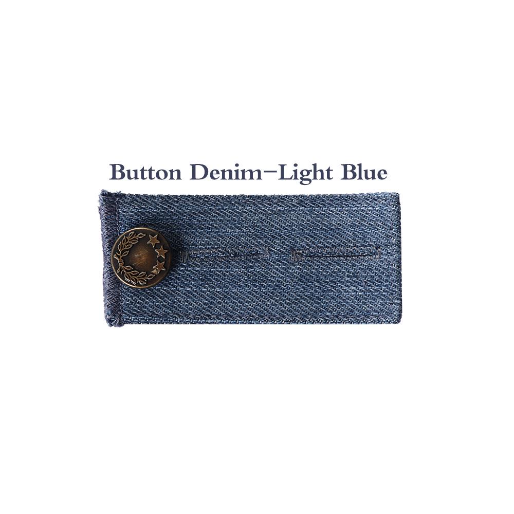 NEU 1 STK Baumwolle Unisex Bundband Hosenverlängerer Gürtel Enge Hosen Jeans Röcke Schwangerschaft Knöpfe Haken Kleidungszubehör