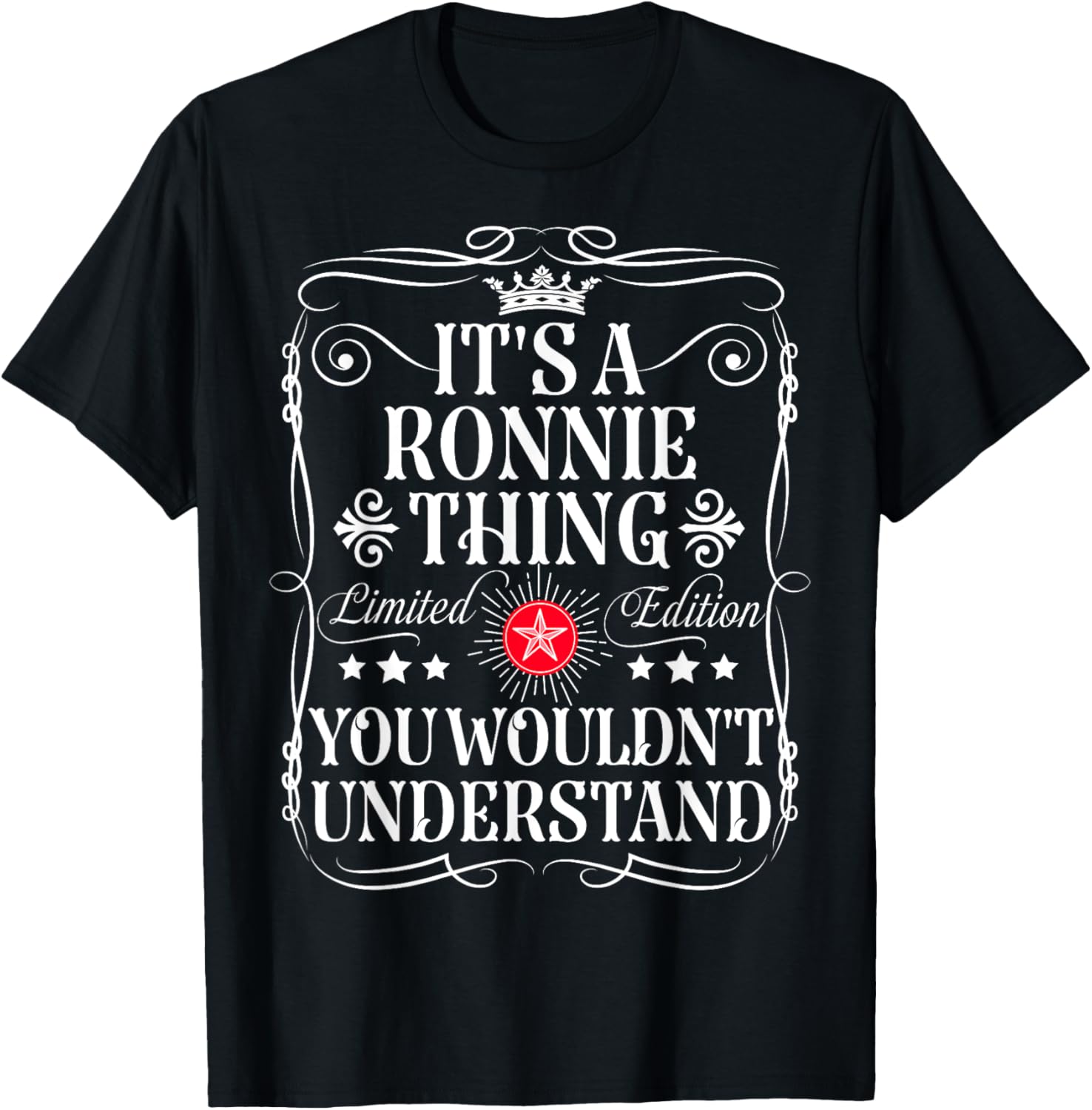 Ronnie Name Its A Ronnie Thing You Wouldn t Understand T-Shirt S разноцветный