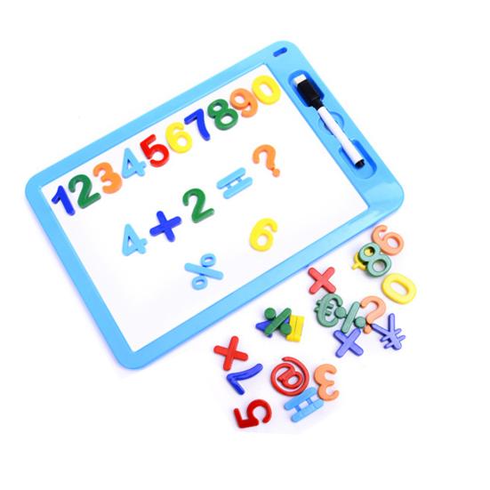 Magnetic Colorful English Alphabet Number Shape Puzzles Educational Kids Toy