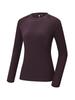 DYNAFIT Curly Women'S Ribbed Long Sleeve Tee_Dark Purple Ywp25247V9