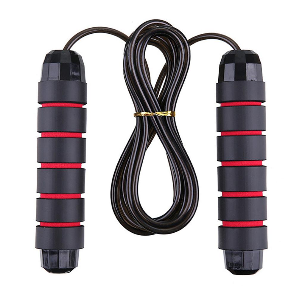 Adjustable Jump Rope Steel Wire Skipping Rope Fast Burning Workout Speed Training Jumping Rope for Students Adults