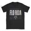 Retro Flo Rida TShirt For Unisex WoUnisex Round Neck Short Sleeve Top Tee Cotton Summer Clothing