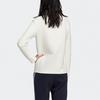 Adidas Neo Womens Long Sleeve Sports Pullover Sweatshirt Women Sweatshirts Off-White GP5498